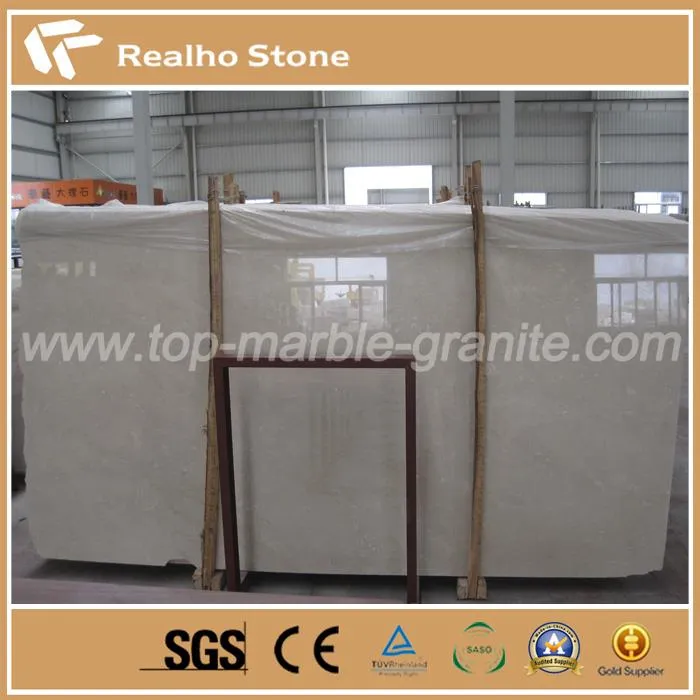 Spanja Beige Crema Marfil Marfil Marble slab għall-qatgħa għad-daqs dekorazzjoni tal-Madum