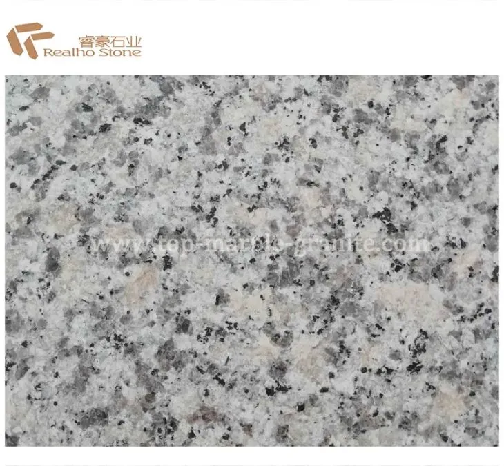 Flamed Chinese Crystal White Granite Slabs