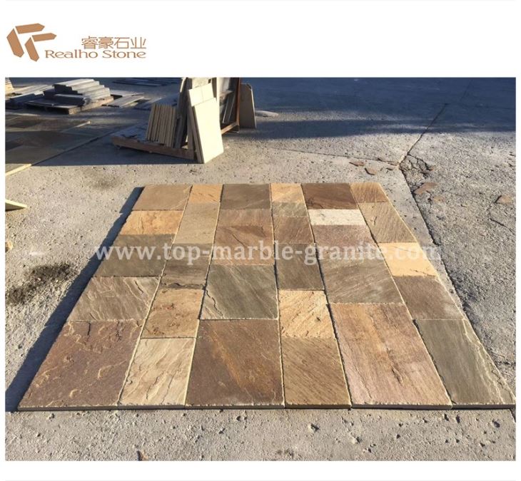 sandstone tiles wall