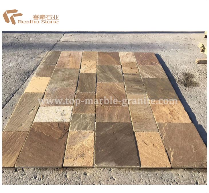 Ġebel tal-pavimentar naturali taċ-Ċina Loess Sandstone