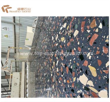 Ikkuluriti Terrazzo Slab Ħajt Clading