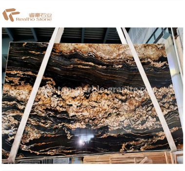 Golden Silk Stone Slabs Xiri użat