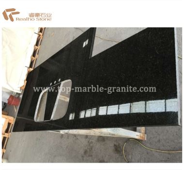 Countertops tal-Granit tal-Kamra tal-Banju tal-Perla Sewda Indjana