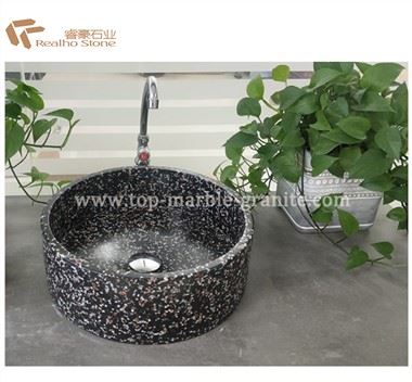 Terrazzo Sink b'effett ta 'disinn modern għall-kamra tal-banju