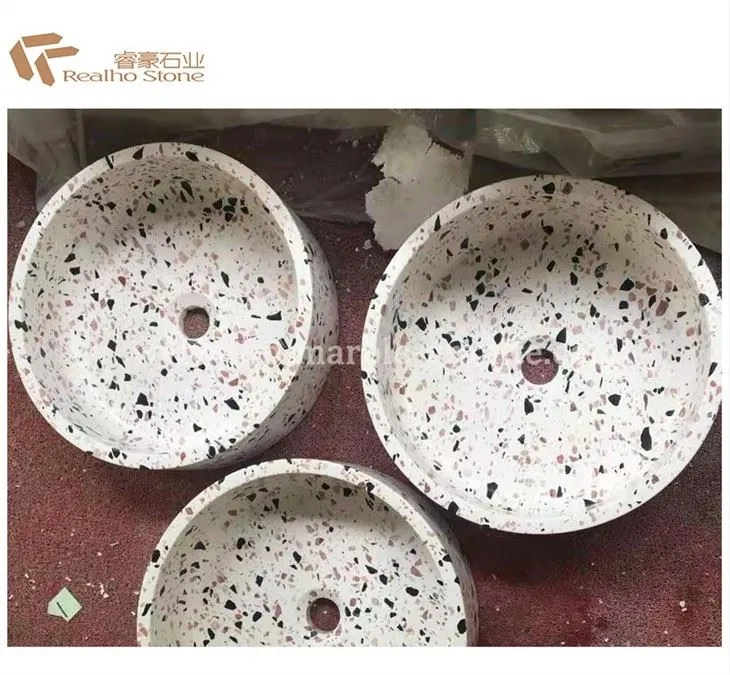 terrazzo washbasin